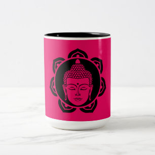 Caneca De Café Em Dois Tons Buda Casa E Vida