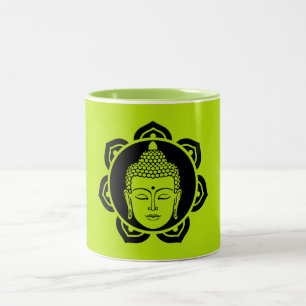 Caneca De Café Em Dois Tons Buda Casa E Vida