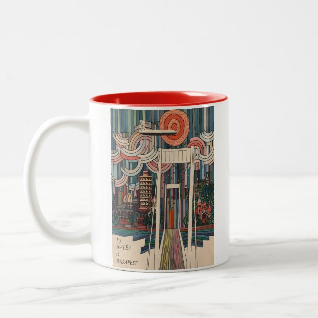 CANECA DE CAFÉ EM DOIS TONS BUDAPESTE (Esquerda)
