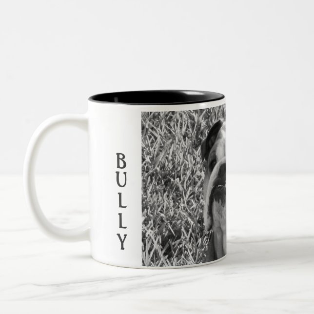 Caneca De Café Em Dois Tons buldogue (Esquerda)