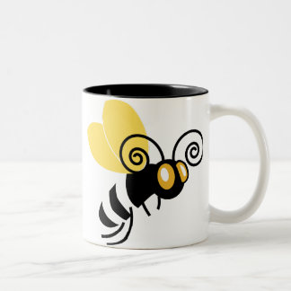 Caneca De Café Em Dois Tons Bumble a abelha