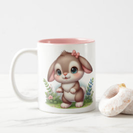 Caneca De Café Em Dois Tons Bunny