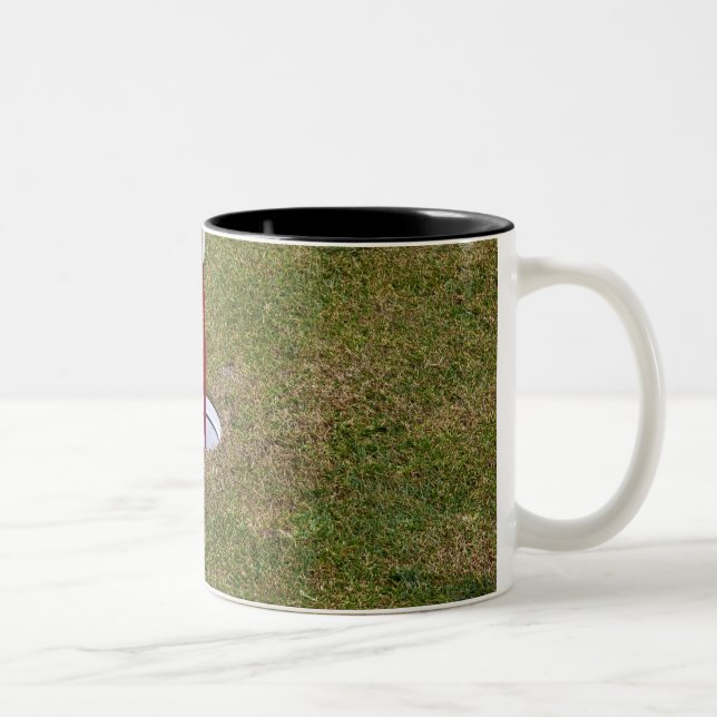 Caneca De Café Em Dois Tons Buraco de golfe (Direita)