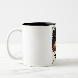 Caneca De Café Em Dois Tons Buraco Negro de Responsabilidades - Espaço Engraça