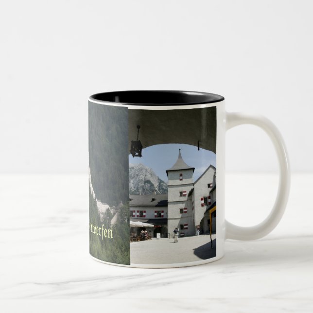 Caneca De Café Em Dois Tons Burg Hohenwerfen (Direita)