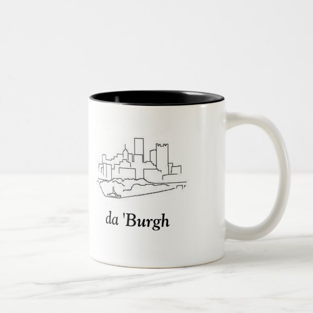 Caneca De Café Em Dois Tons Burgh da Dinamarca ' (Direita)