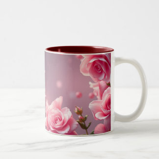 Caneca De Café Em Dois Tons Burgundy Floral Mugs for Wedts Gifts Giveaways