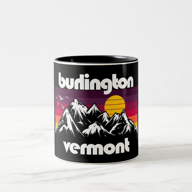 Caneca De Café Em Dois Tons Burlington, Vermont (Centro)