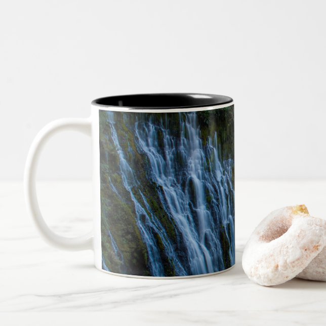 Caneca De Café Em Dois Tons Burney Falls (Com Donut)