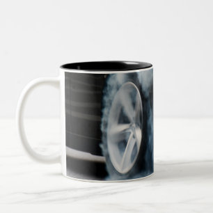 Caneca De Café Em Dois Tons Burout de carro preto