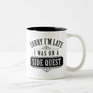 Caneca De Café Em Dois Tons Busca Lateral