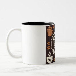Caneca De Café Em Dois Tons "But First, Coffee" - Fuel Your Day