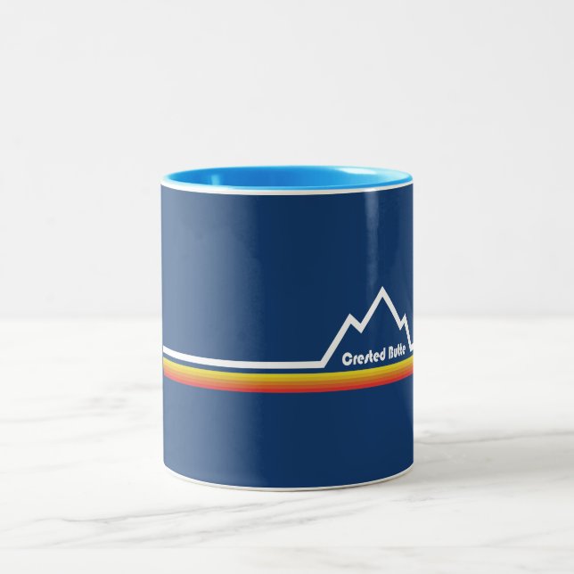 Caneca De Café Em Dois Tons Butte Colorado (Centro)