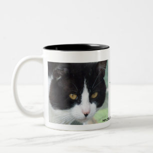Caneca De Café Em Dois Tons BWMug-personalize