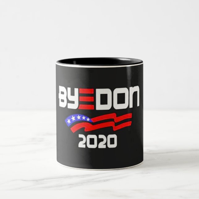Caneca De Café Em Dois Tons ByeDon 2020 (Centro)