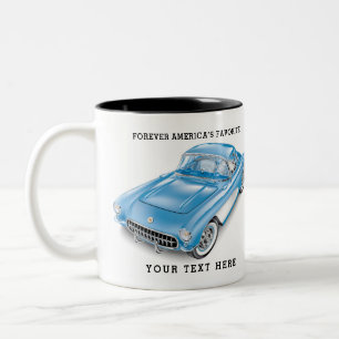 CANECA DE CAFÉ EM DOIS TONS C-ONE AUTOMOBILE ART