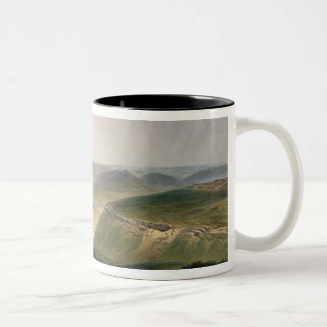 Caneca De Café Em Dois Tons Cabeça do porto, Sebastopol, placa 'do S (Direita)