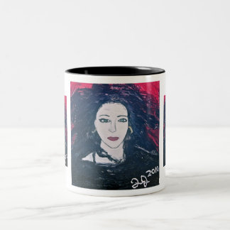 CANECA DE CAFÉ EM DOIS TONS CABELO SELVAGEM REINO UNIDO