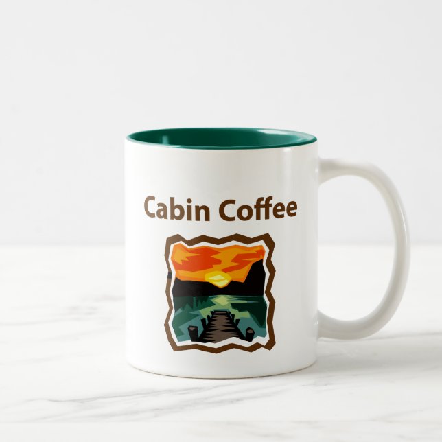 Caneca De Café Em Dois Tons Cabina (Direita)