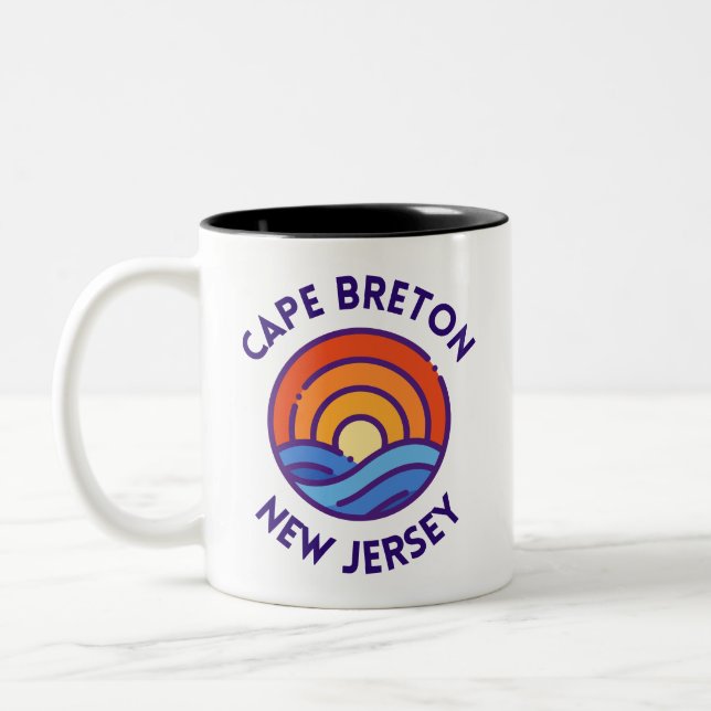 Caneca De Café Em Dois Tons Cabo Breton (Esquerda)