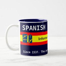 Caneca De Café Em Dois Tons Cabo real espanhol ?a classe dos fuzileiros navais