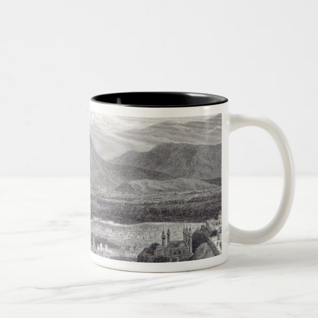Caneca De Café Em Dois Tons Cabul do Bala Hissar (Direita)