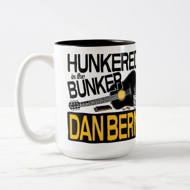 Caneca De Café Em Dois Tons Caçada na Taça Bunker (Esquerda)