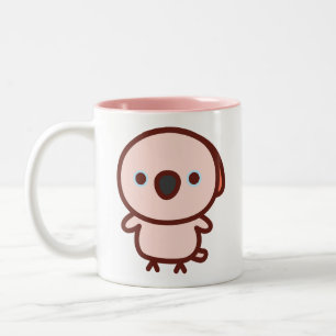 Caneca De Café Em Dois Tons Cacatua-moluccana