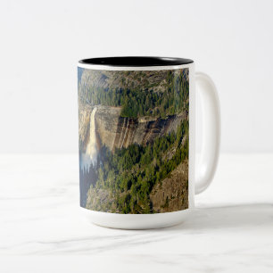 Caneca De Café Em Dois Tons Cachoeira Nevada, Parque Nacional de Yosemite