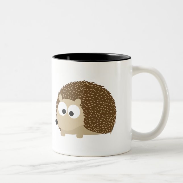 Caneca De Café Em Dois Tons Cachorro Castanho (Direita)