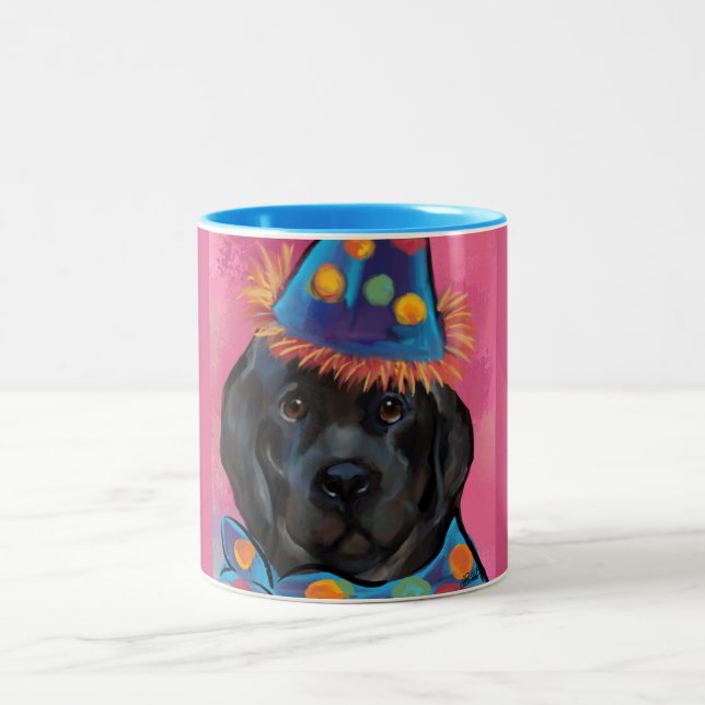 Caneca De Café Em Dois Tons Cachorro da Terra Nova (Centro)