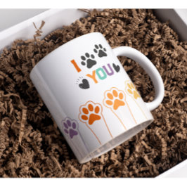 Caneca De Café Em Dois Tons Cachorro Engraçado Cachorro Mãe Cachorro Pai Cacho