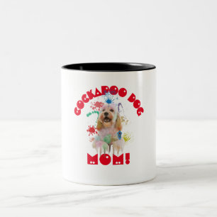 Caneca De Café Em Dois Tons Cachorro Mãe Cachorro Cachorro Melhor Mãe Nunca