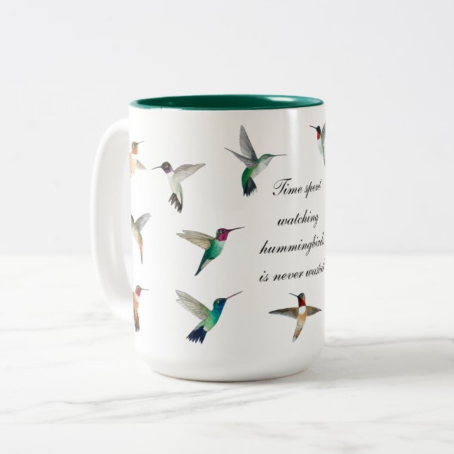 Caneca De Café Em Dois Tons Cachorros-do-norte-americano Coffee Mug (Frente Esquerda)