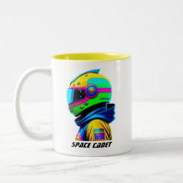 Caneca De Café Em Dois Tons Cadete Espacial