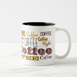 Caneca De Café Em Dois Tons Café