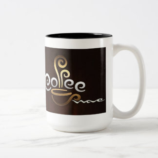 Caneca De Café Em Dois Tons Café