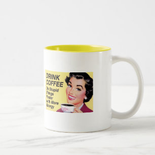 Caneca De Café Em Dois Tons Café