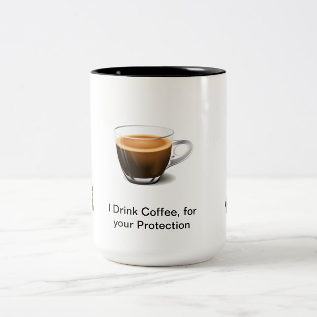 Caneca De Café Em Dois Tons Café (Centro)
