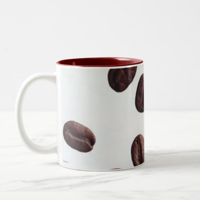 Caneca De Café Em Dois Tons Café Bean - Mug (Esquerda)