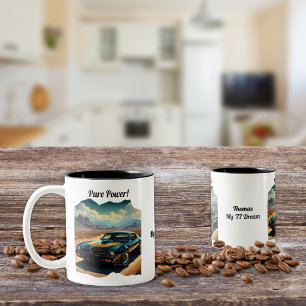 Caneca De Café Em Dois Tons Café Clássico Favorito