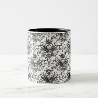 Caneca De Café Em Dois Tons Café & Crossbones
