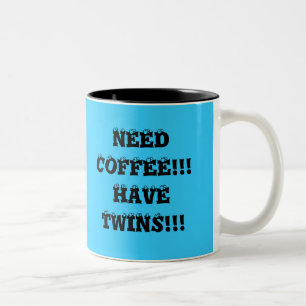 CANECA DE CAFÉ EM DOIS TONS CAFÉ DA NECESSIDADE!!!  TENHA GÊMEOS!!!