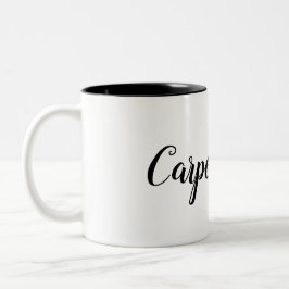 Caneca De Café Em Dois Tons Café de Carpe