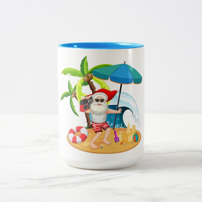 Caneca De Café Em Dois Tons Café De Duas Toneladas De Natal (Centro)