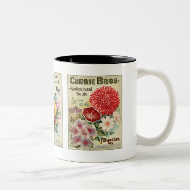 Caneca De Café Em Dois Tons Café de Jardim (Direita)
