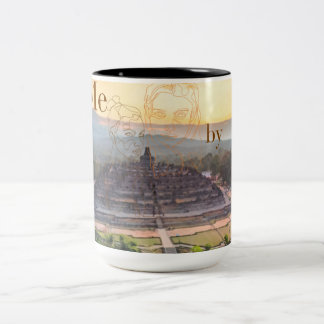 Caneca De Café Em Dois Tons Café de mistura de coágulos de café de 400 ML