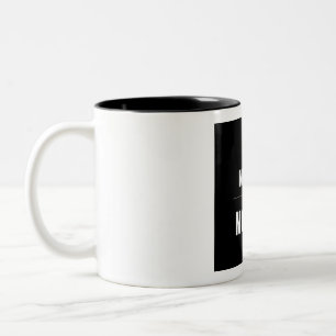 Caneca De Café Em Dois Tons Café de Motivação para Academia de Powerlifting Se