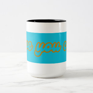 Caneca De Café Em Dois Tons café do ilove
