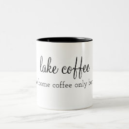 Caneca De Café Em Dois Tons café do lago: como café em casa só melhor